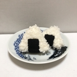 【再再販】猫用　おもちゃ　★モコモコミニおにぎり★（キャットニップ入り）