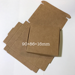 新入荷！ギフトボックス15枚set*90×86×16mm クラフト定形外規定内サイズ*