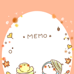 メモ帳 秋