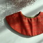usa cotton print bib red