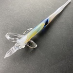 青のオーロラガラスペン（3）