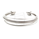 BRA-035-R【1個入り】バンドカフブレスレット,Band Cuff Bracelet