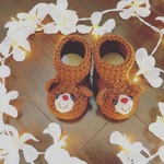 寒がりくまさんの baby boots＊ 滑り止め付き