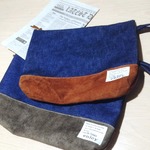 デニム×スエード vintage cluch