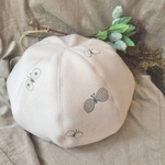 【うたり様専用ページです】chouchoはばたきベレー　◇ベレー帽　ミナペルホネン　 ちょうちょ　choucho