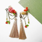 桜梅桃李　両耳イヤーカフセット
