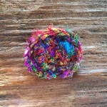 recycle silk ブローチピン 楕円　12