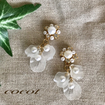 ビジューのプリンセスのピアス／イヤリング