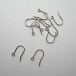 在庫処分につき、プライスダウン♪ピアス金具（チタン・U字）小★5組セット