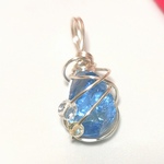 純正アンダラクリスタル　エーゲ海ブルー1.6g