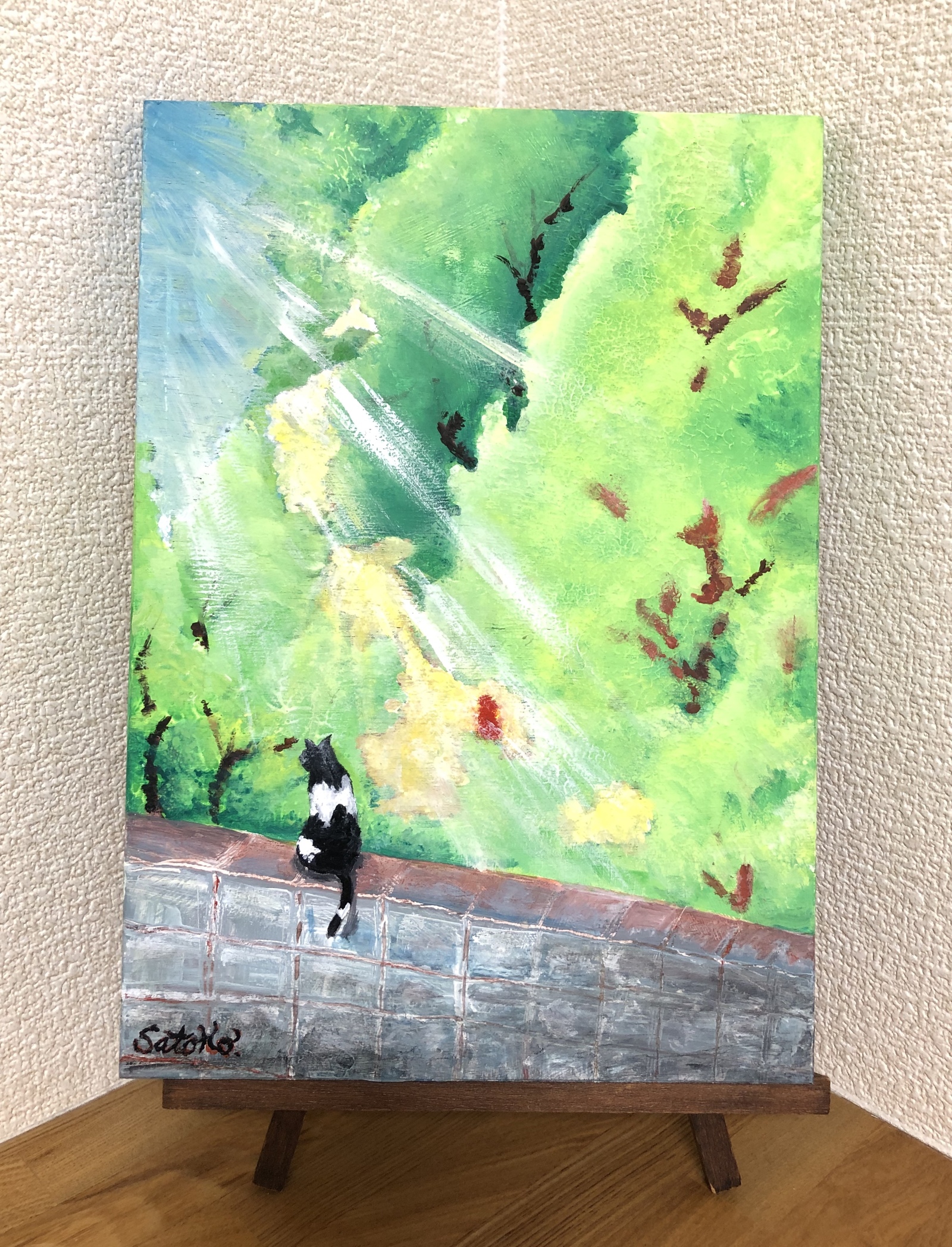 キモ シルクスクリーン 海の守護神 絵画 イルカ 海 神殿 キモ シルクスクリーン 海の守護神 絵画 イルカ 海 神殿