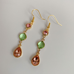 pink green【ピアス/イヤリング】