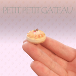 【受注生産】ミニチュア白桃レアチーズケーキ