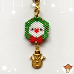 Christmas 🎀白文鳥リース