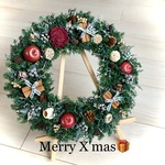 NEW☆2020年クリスマスリースＡ★送料無料♫