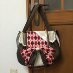 2WAY フラップ付きバッグ 