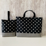 入園入学＊レッスンバッグ&シューズバッグセット＊男の子＊ブラック