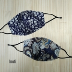 [T様オーダー品]＊Liberty Mask(大きめサイズ)＊2点セット・男性用/立体マスク/リバティマスク/メンズマスク