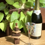 無垢の木のクリスマスツリー