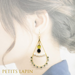 ～KIRARI～　ピアス　グリーン