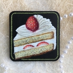 ショートケーキのマグネット　✨ミニ チョークアート・原画