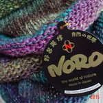 ☆彡　野呂英作の段染め毛糸”ゆうぜん” のCowl Neck Warmer