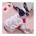 熱中症対策★ラブくまちゃんスーパークールタンクフレブル服小型犬フレンチブルドッグパグ服フレブル服中型犬小型犬