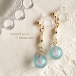 小儚花 樹脂ノンホールピアス イヤリング