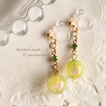 小儚花 樹脂ノンホールピアス イヤリング