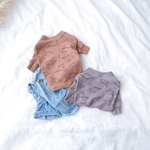 くすみフラワー Tシャツ