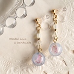 小儚花 樹脂ノンホールピアス イヤリング