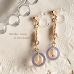 小儚花 樹脂ノンホールピアス イヤリング