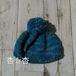 ⭐ボンボン付きニット帽子(ベビー用)￥1200→:¥360に値下げ致します(≧▽≦)
