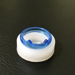 シリコンモールド　猫耳　リング　19mm 指輪　レジン　パーツ