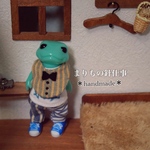 ミニミニ刺繍スタイ（Ｌ）｢おめかし男の子（再販）｣