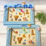 オーダー作品☆　こねこね　樹脂粘土　ベビーフレーム　ミニチュア　こねこねくらぶ　粘土細工　メモリアル