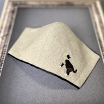 hoorohoro様専用　おしゃれマス *刺繍猫* 立