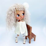 ふわふわミルクホワイトカーディガン　６点セット