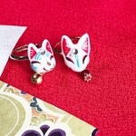 狐と猫のリング2点セット