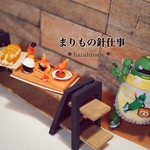 刺繍の入ったminiエプロン｢きゅうり🥒｣