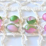 収穫の秋　しずく　チェコビーズCzech Glass Beads8個
