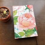 単行本ハードカバー用ブックカバー★ROSE★大輪の薔薇