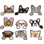 シーズーの刺繍ワッペン