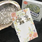 コムギ様専用★水晶リボンイヤリング＆水晶さざれ石100ｇ＆ホワイトセージ