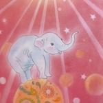 【原画】ぞうさんの宝物【送料込み】