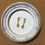 小さなスプーンなピアス（イヤリング変更可）