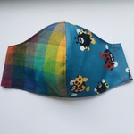 【ぴょろりんちょ×dot.】ハンドメイド 立体マスク フィルターポケットつき