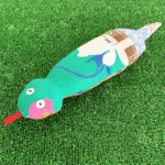 ★幻のあいつ・・・捕獲しました！！★　ヴィンテージファブリックで作ったつちのこケリケリ　キャットニップたっぷり