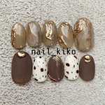 ネイルチップ　No.56 ﾆｭｱﾝｽﾈｲﾙ・ｳｽﾞﾗﾈｲﾙ・ﾍﾞｰｼﾞｭﾈｲﾙ
