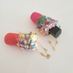 キラキラチェーンのリップケース💄